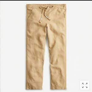 Jcrew tie-waist seaside pant